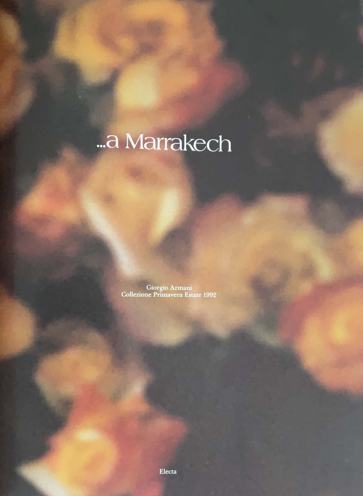 Rare Books Paris - A Marrakech - Giorgio Armani Collezione