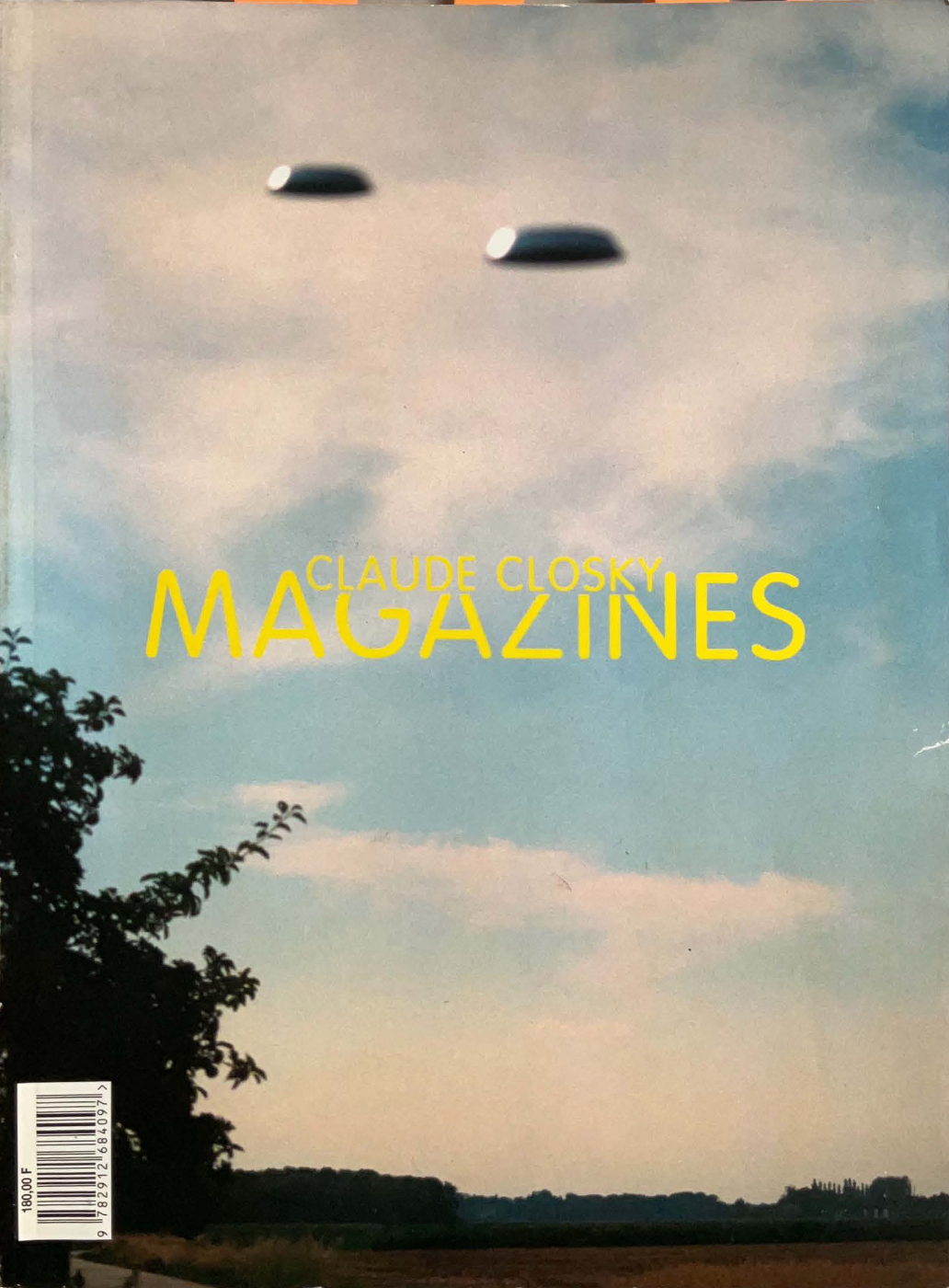 アート・デザイン・音楽 PURPLE BOOK BY CLAUDE CLOSKY 1999 Rare Books Paris - Claude Closky Magazines