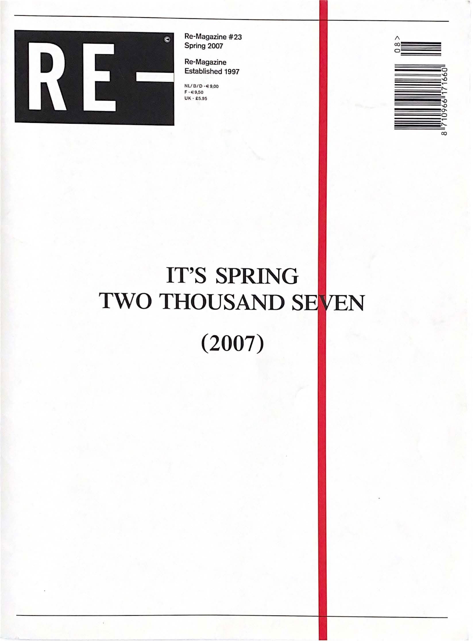 Rare Books Paris - RE-Magazine #23: It