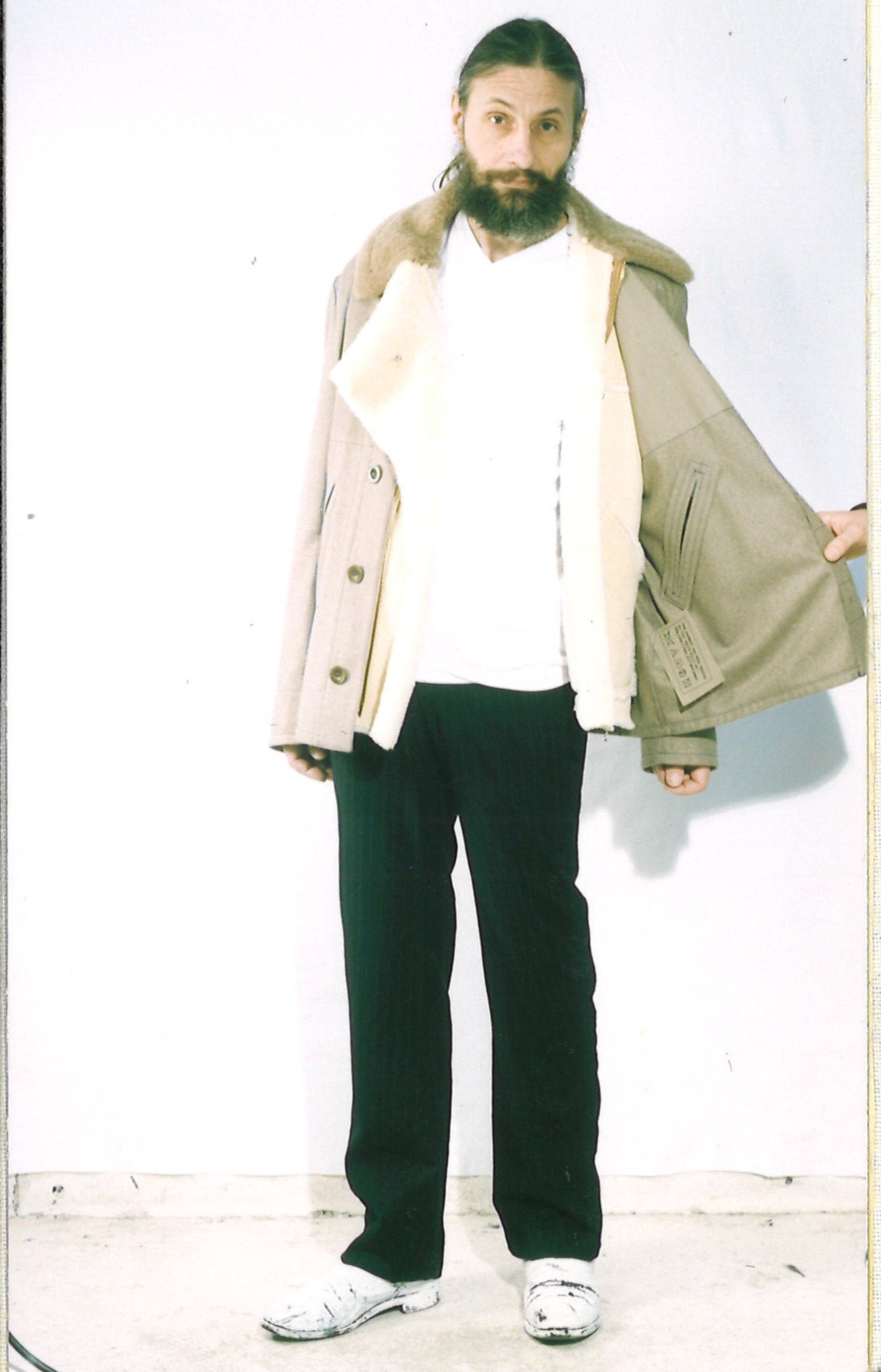 2000 ss Martin Margiela 0 10 vintage archive artisanal painted pants/初期 マルジェラ アーティザナル ペイント パンツ オリゾンティ Maison Margiela Spring 2000 Ready-to-Wear Collection | Vogue