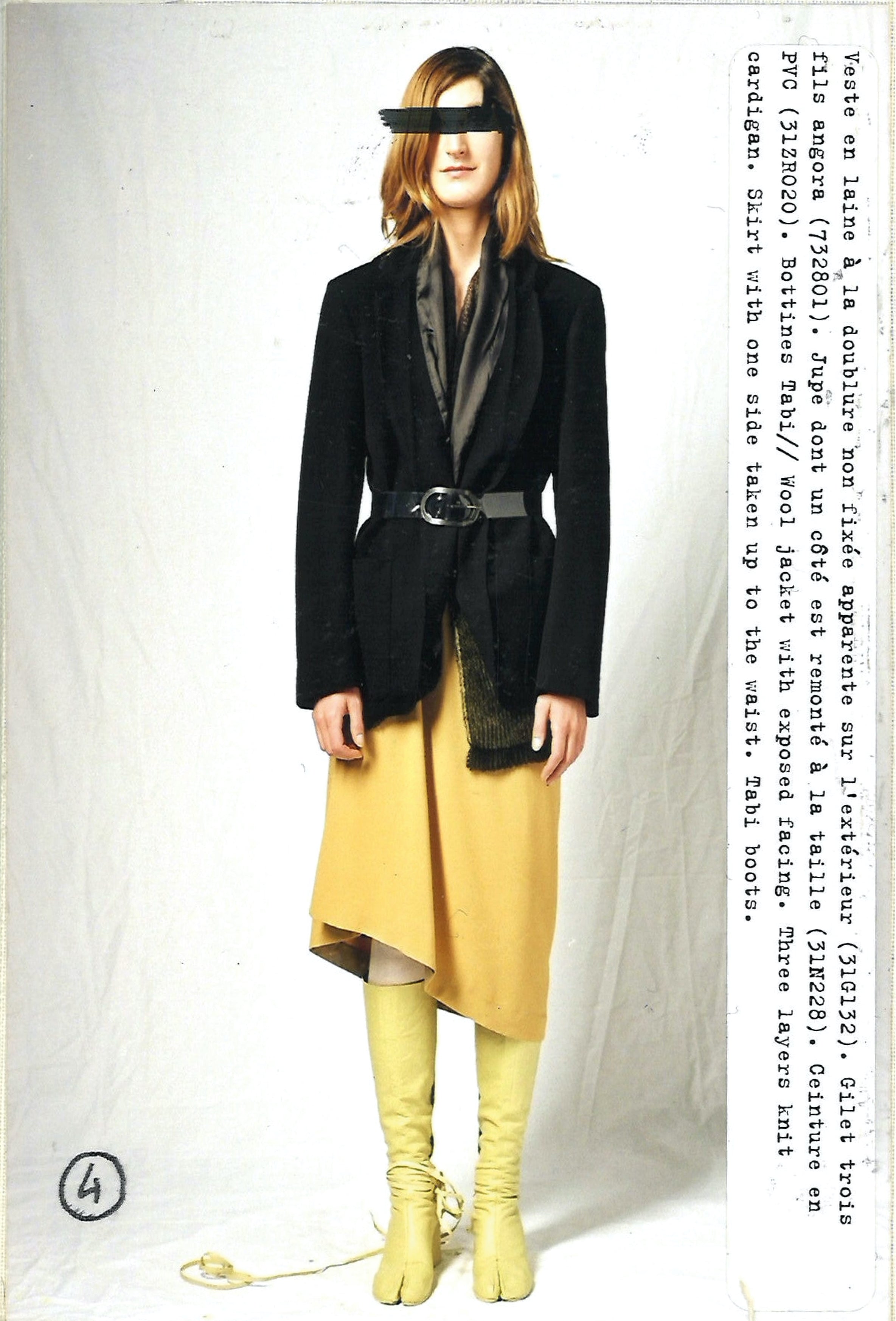 Maison Martin Margiela Lookbook, Womenswear Collection Autumn/Winter 2003-04