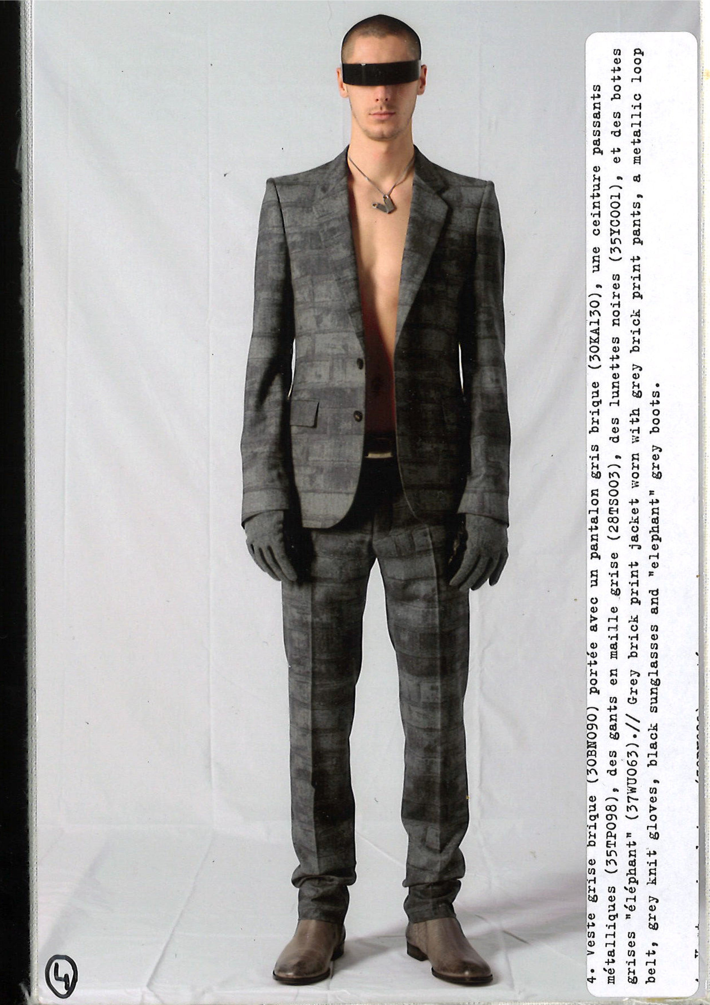 稀少装丁Martin Margiela 本人期ラスト09SS ルックブック 最後の本人期