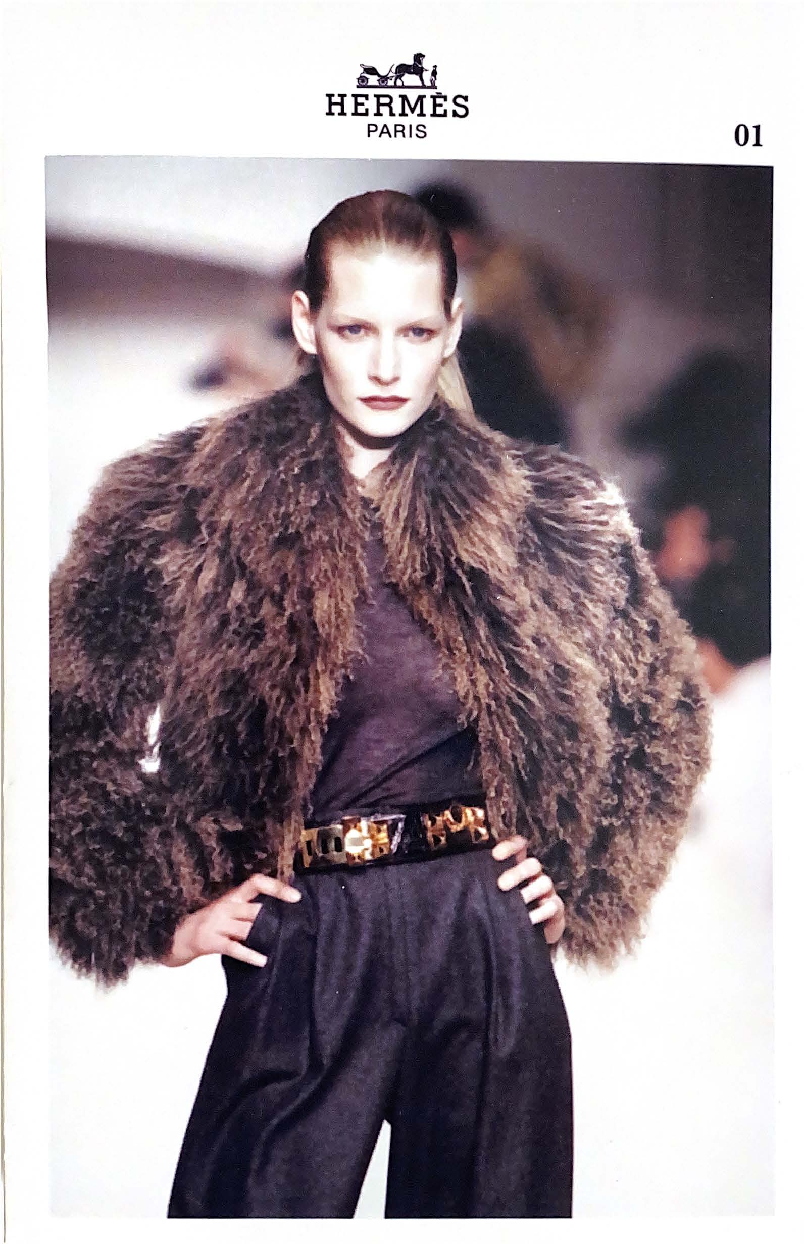 Rare Books Paris - Hermès Lookbook Collection Autumn/Winter 1996-97