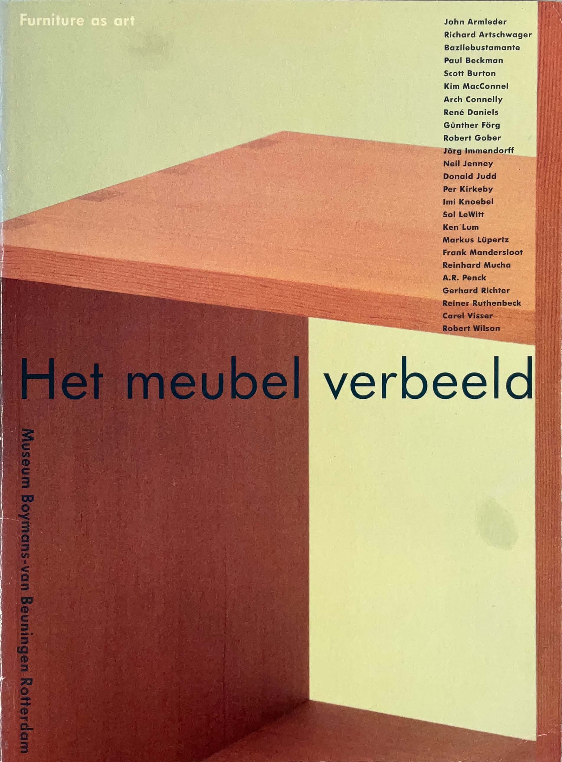 Furniture as art - Het meubel verbeeld