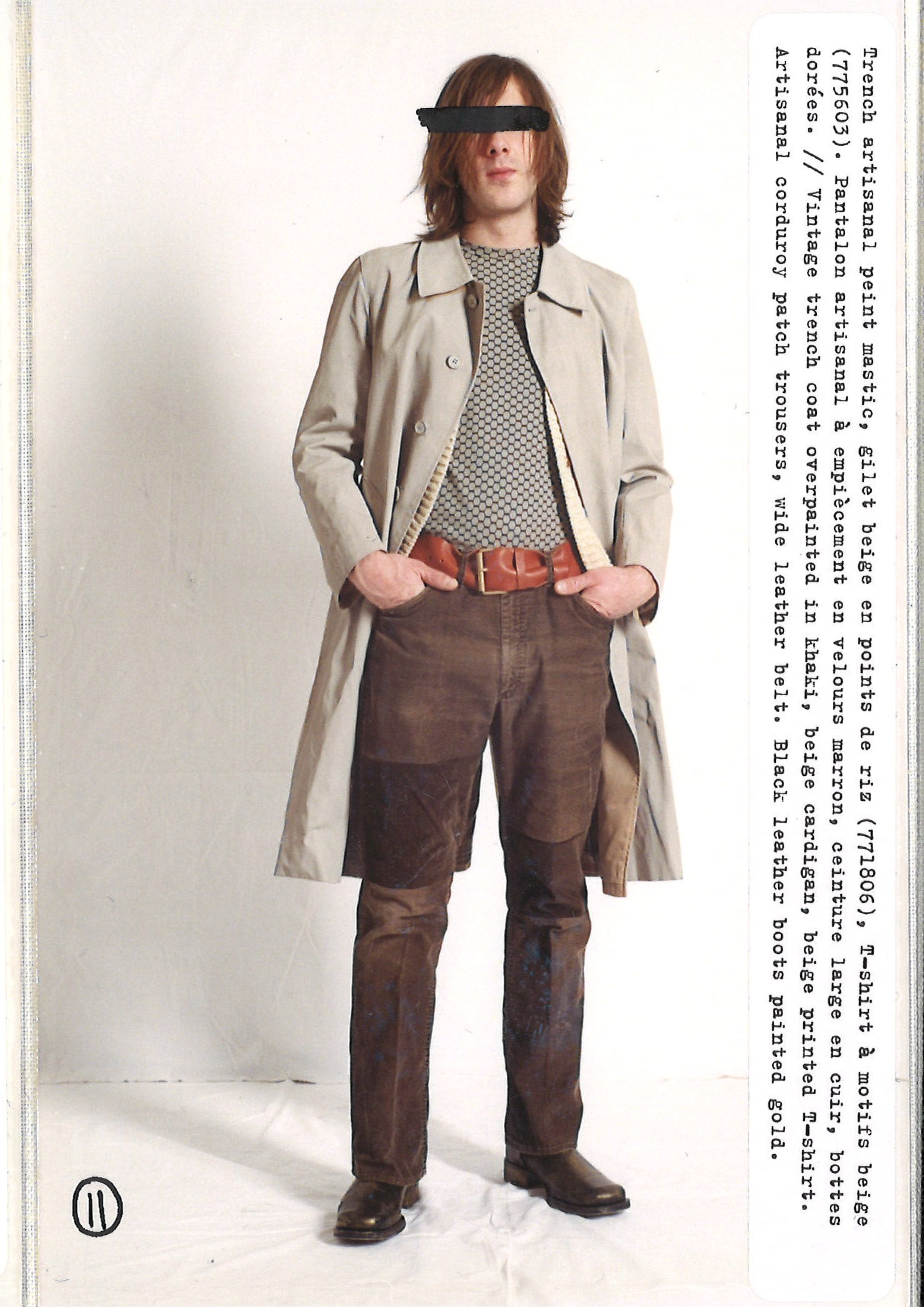 Rare Books Paris - Maison Martin Margiela Lookbook Menswear Collection ...