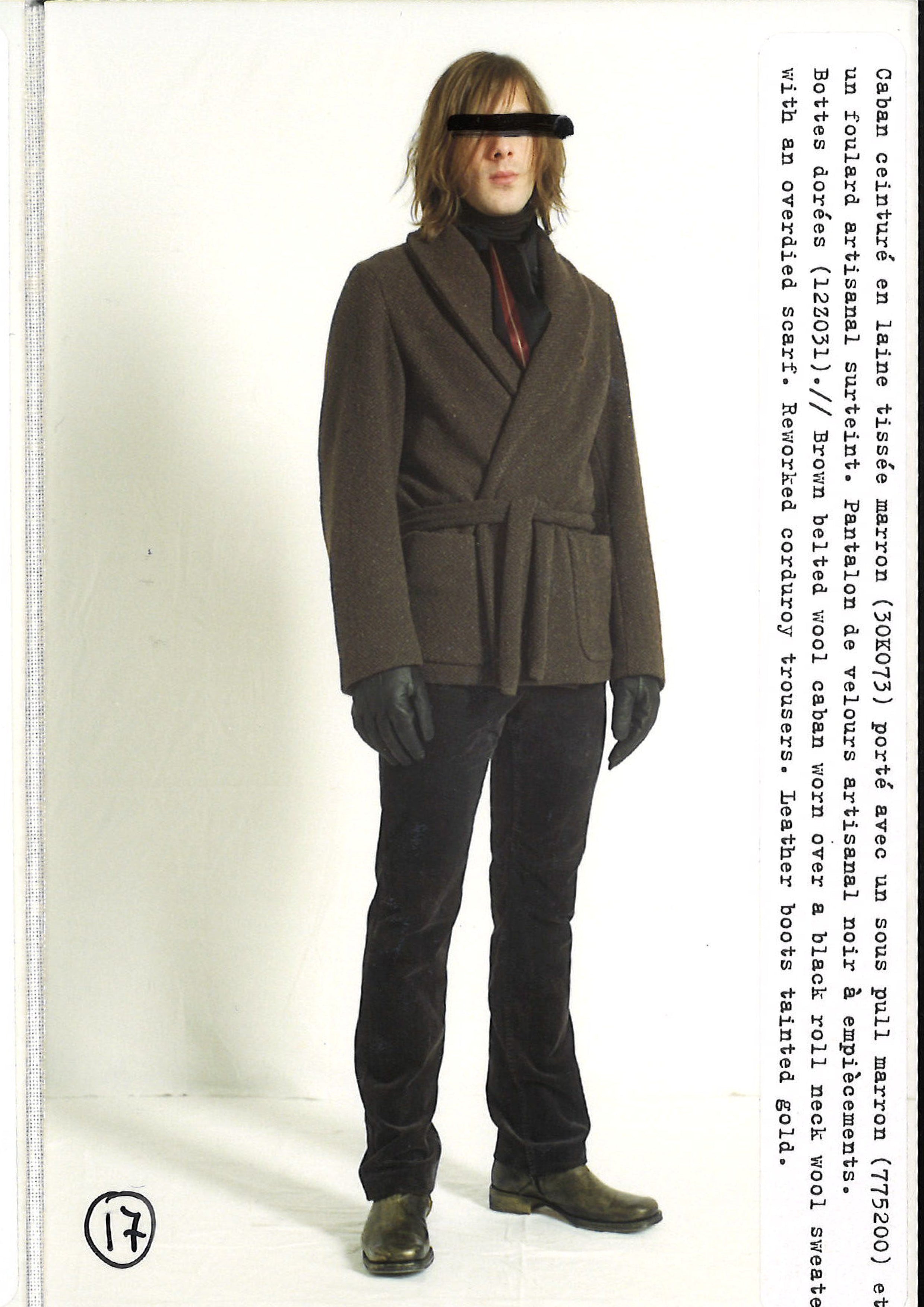 Rare Books Paris - Maison Martin Margiela Lookbook Menswear Collection ...