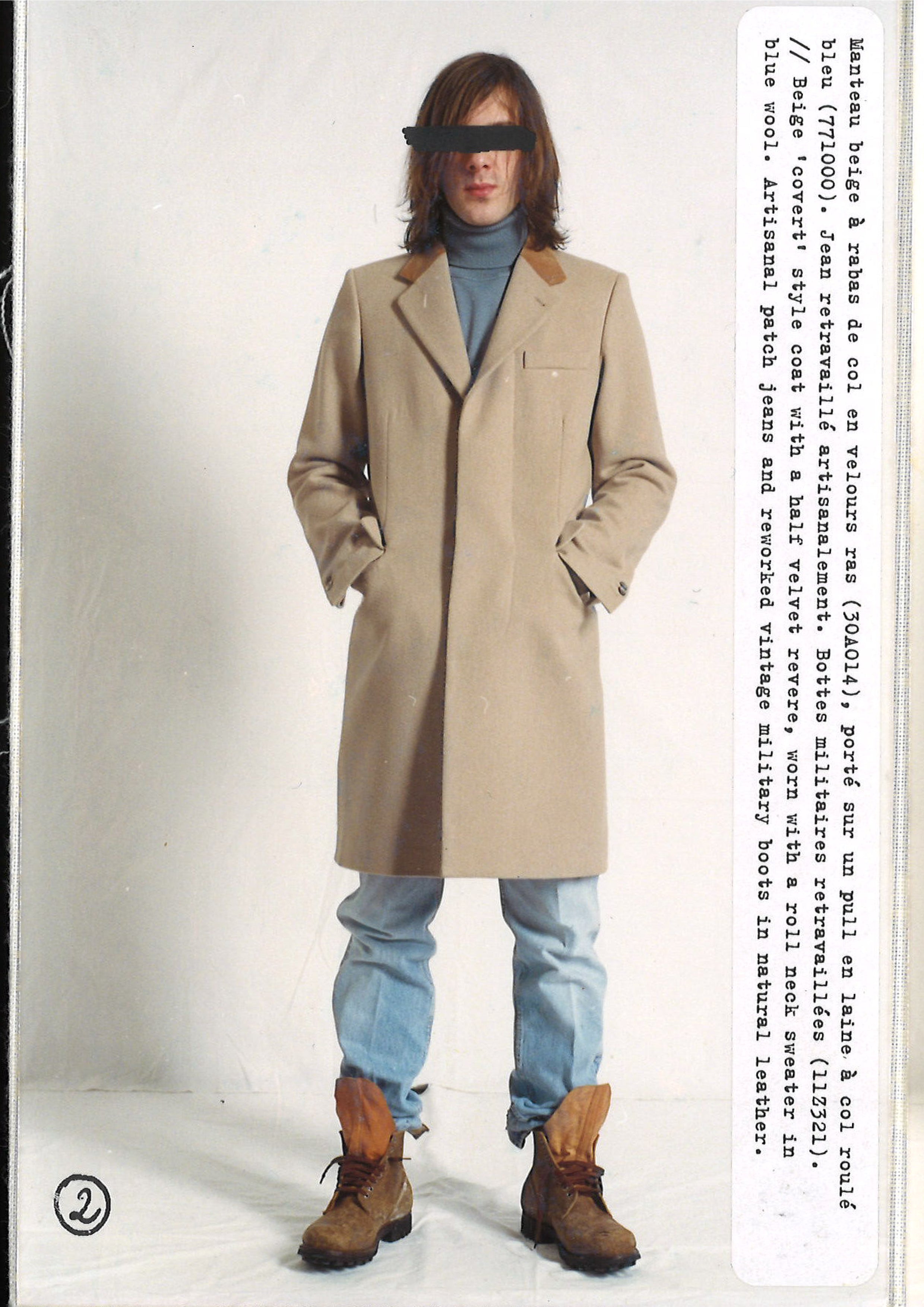 Maison Martin Margiela Lookbook
Menswear Collection Autumn/Winter 2002-03