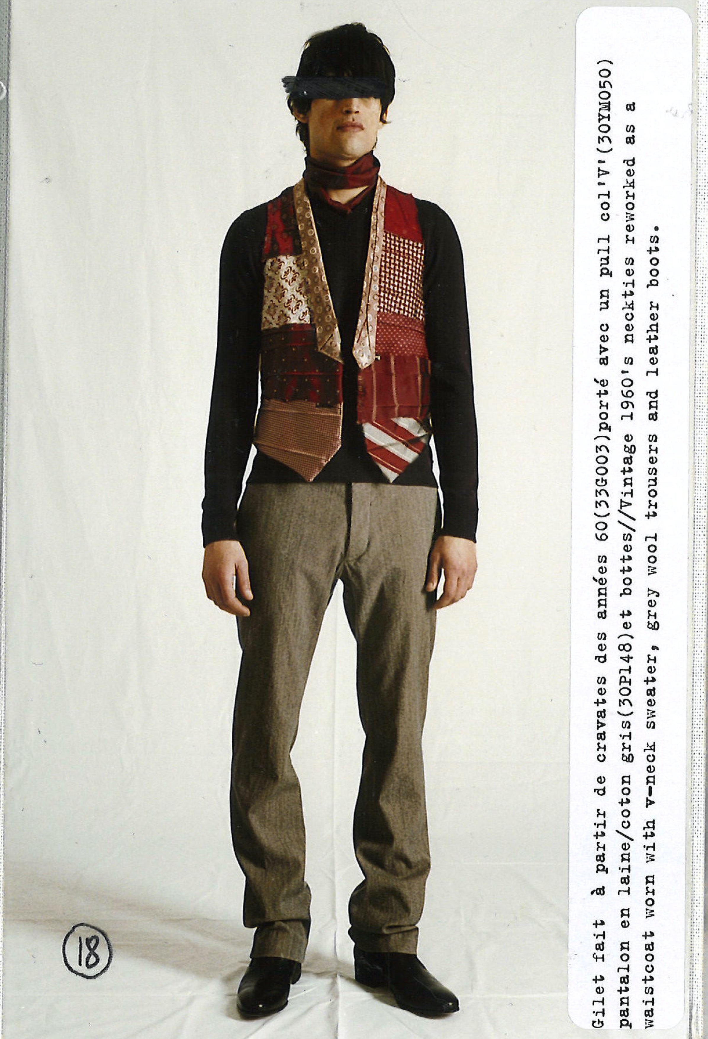 Maison Martin Margiela Lookbook
Menswear Collection Autumn/Winter 2005-06